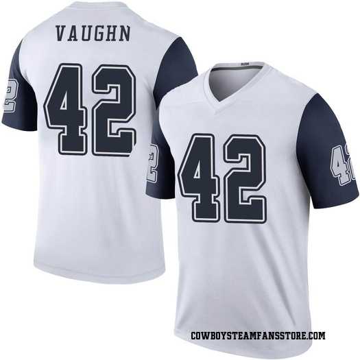 Men & Women & Youth Dallas Cowboys #42 Deuce Vaughn White Stitched Nike Limited Rush Jersey